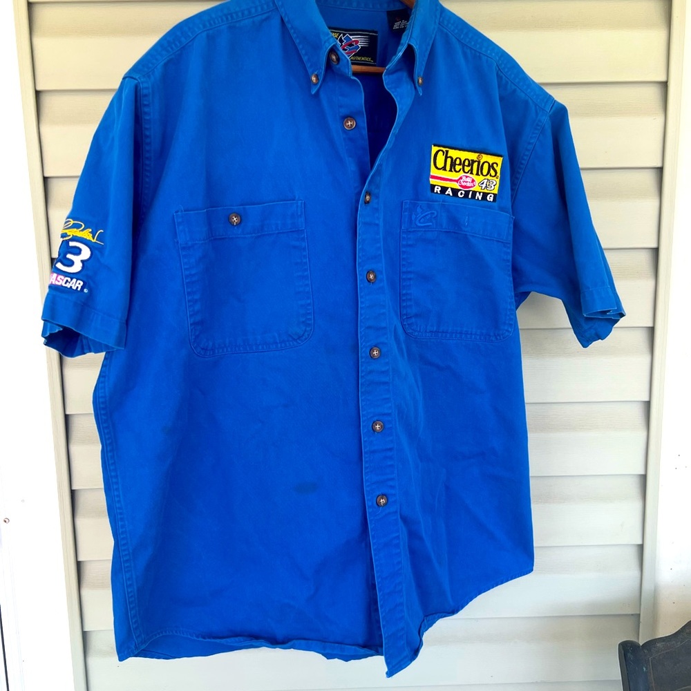 Vintage Y2K Petty Enterprise Embroidery
Shirt CHASE AUTHENTICS *John Andretti*
